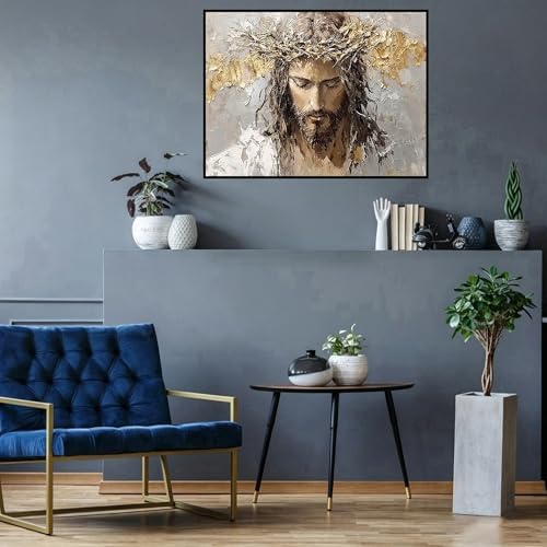 Diamond Art Kits for Adults,Jesus Diamond Painting Kits for Beginner