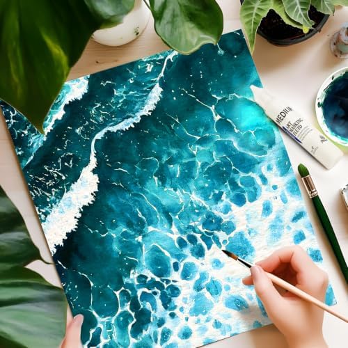 AUREUO Masking Fluid for Watercolor Painting - 28ml / 0.95 fl Oz Liquid Masking Fluid Pen Water Color Medium Art Supplies for Artists
