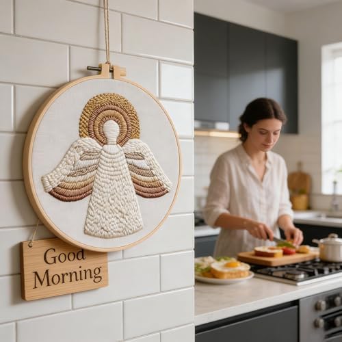 Nativity Cross Stitch Kit, Hand Embroidery Kit for Adults Christmas Decor