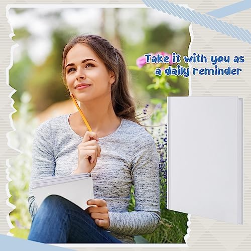 Henoyso 16 Pcs A5 Blank Notebook Journal Hardcover Sketchbook, 8.3 x 5.7 in