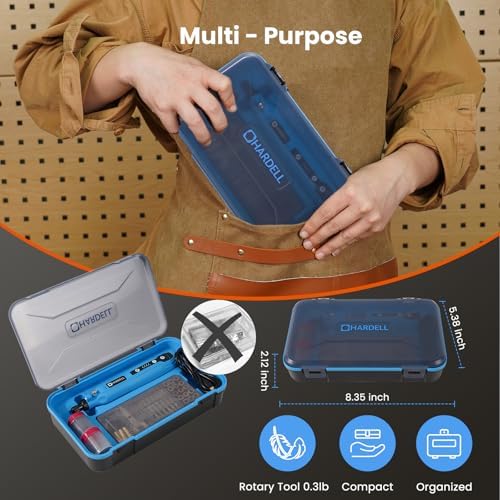 Mini Cordless Rotary Tool, 5-Speed 3.7V Rechargeable with 129 Accessories