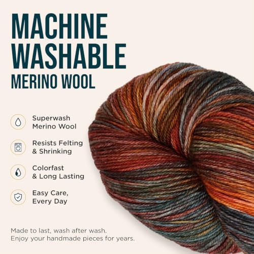 KnitPro Symfonie Fingering Weight Merino Wool Yarn 100g, Folklore