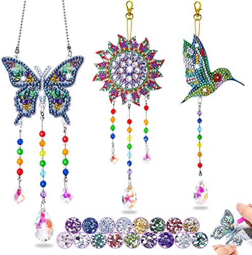 Crafts for Kids Ages 8-12, Birthday Gifts Presents Girls Diamond Art Kits