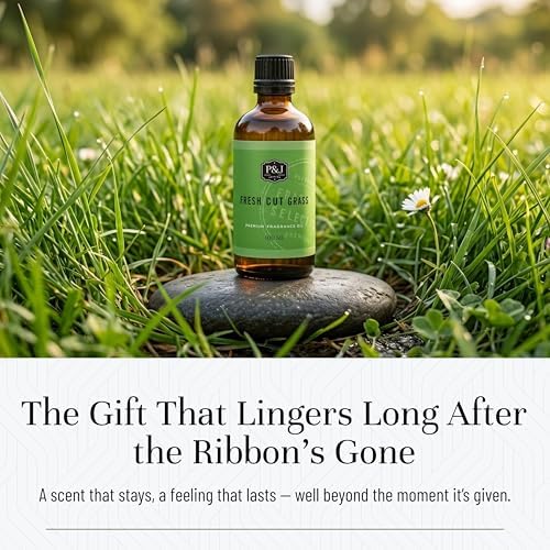 P&J Trading - Fresh Cut Grass Scented Oil 100ml - Fragrance Oil for Candle Making, Soap Making, Diffuser Oil