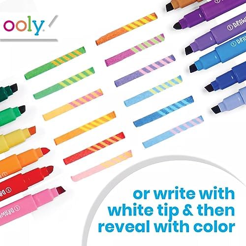 Ooly Switch-Eroo Magic Color Changing Markers, Set of 12