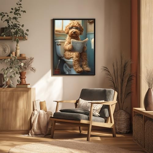 Reivworl Dog Diamond Art Kits for Adults, 12×16 inch
