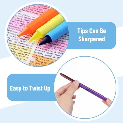 Mr. Pen- No Bleed Gel Highlighters, Vibrant Colors, 8 Pack
