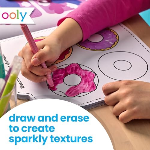 Ooly Make No Mistake Glittery Erasable Markers, Set of 12