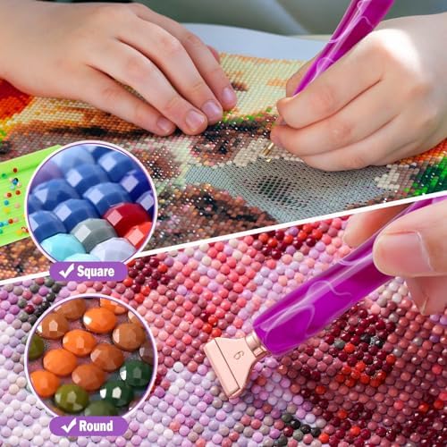 DoreenBow 28Pcs Diamond Art Tools Metal Thread Tip Diamond Art Accessories