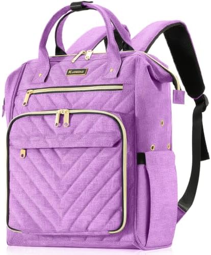 Kuosdaz Knitting Bag Backpack, Yarn Organizer, Quilted Backpack for Women
