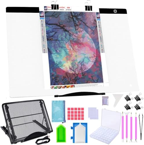 LIRUNQIU A2 Diamond Painting LED Light Pad Kit