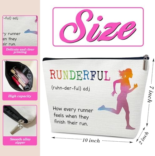 Running Makeup Bag, Gifts for Runners Women