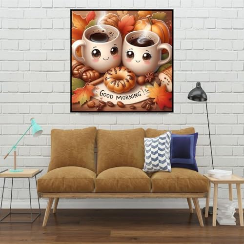 WNPOKN Fall Diamond Art Kits for Adults 12 x 12inch