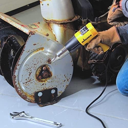 Wagner Spraytech HT1000 Kit Dual-Temperature Heat Gun with 3 Nozzles