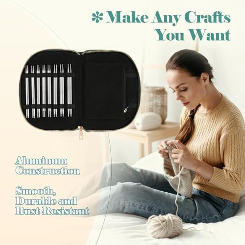 Yarniss Small Size Circular Knitting Needle with Rotating Cable 2.0~5.0mm