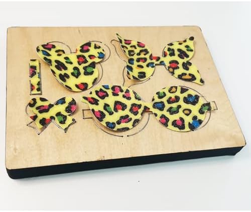 Elegant Bowknot Cutting Dies for DIY Crafts - Wood Board and Alloy Steel Blade Beautiful Bowknot Making Template (Y0420 Wood)