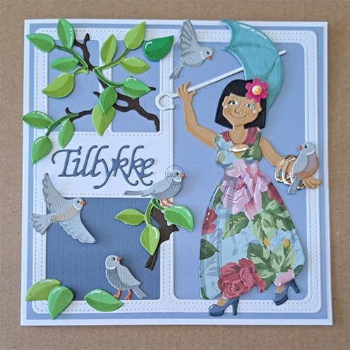 Animal Birds Metal Cutting Dies for Card Making