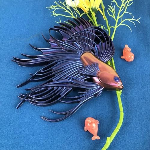 3D Fish Silicone Mold for Epoxy/UV Resin Casting DIY Craft Art Decors