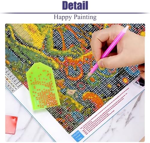 VIGEGU Celestial Bodies Diamond Art Kits for Adults Beginners,Diamond Painting Kits for Adults,5D Full Drill DIY Diamond Dot Gem Art Kit Wall Home Decor Arts Craft 12x16 inch