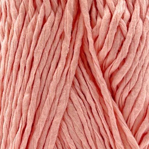 S Sensy Softee Raffia - Polyester Raffia Yarn 10 Skeins Baby Pink 109 Yards