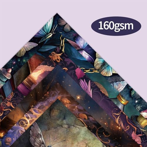 6x6" Scrapbooking Paper Pad Single Sided Decorative Colored Papers