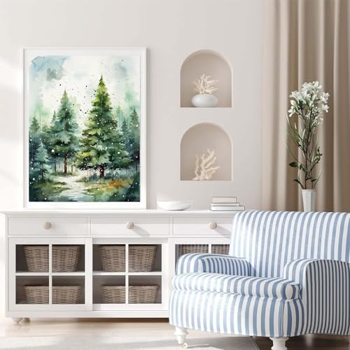niurenmaoyi Landscape Paint by Numbers Kit for Adult Beginner,16X20in