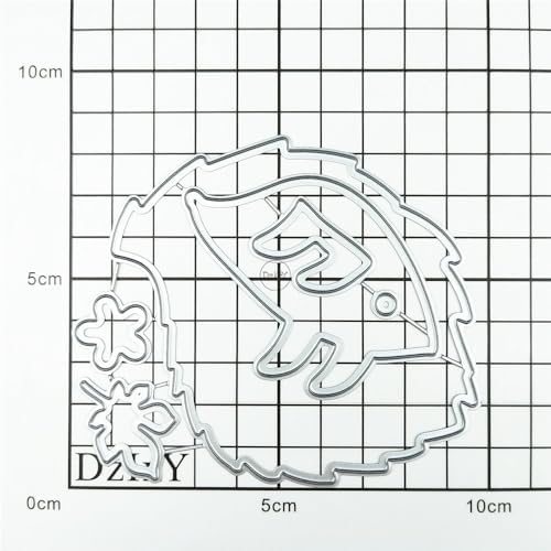 Patchwork Animal Hedgehog Metal Cutting Dies for Card Making