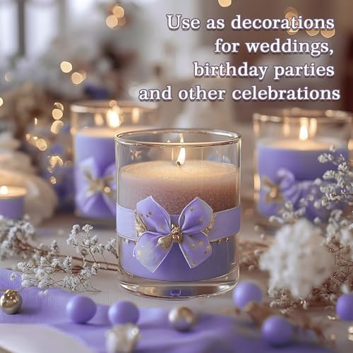 SCENTORINI Pearled Candle, 25.5 oz White Candle Sand with 15 Wicks