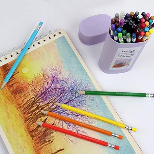 Mechanical Colored Pencils 2.6mm 36PCS, Colored Pencils for Adults