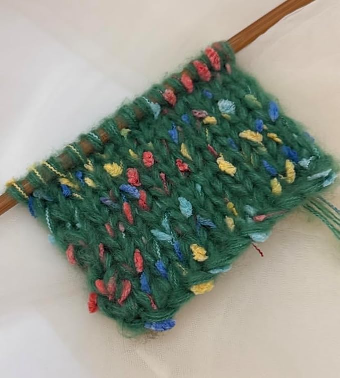 Artisanal Yarn Fancy Yarn Multifiber Blended Yarn Novelty Colorful Soft