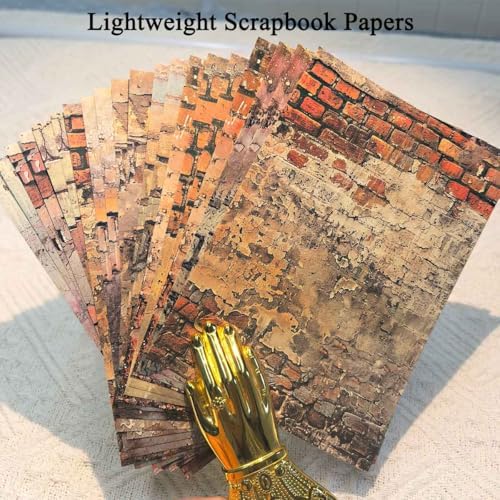 Vilikya 90Pcs Cottagecore Window Frame Stickers for Junk Journal Vintage Cutouts Scrapbook Stickers for Journaling Supplies, PET Stone Sticker & Wall Decoupage Paper for Collage Bujo DIY Craft Planner
