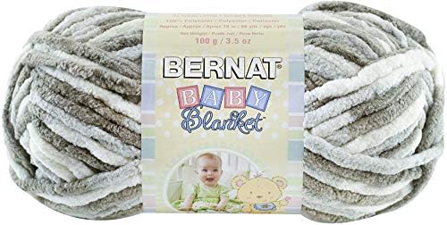 Bernat Baby Blanket Yarn for Crocheting Soft, Little Sand Castles