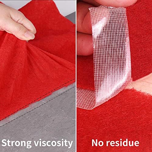 Double Sided Fabric Tape Heavy Duty,Double Stick Carpet Tape Fabric Tape