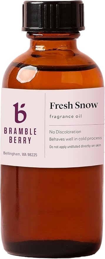 Brambleberry Fresh Snow Fragrance Oil | Clean Snow Scent for Soap & Lotion