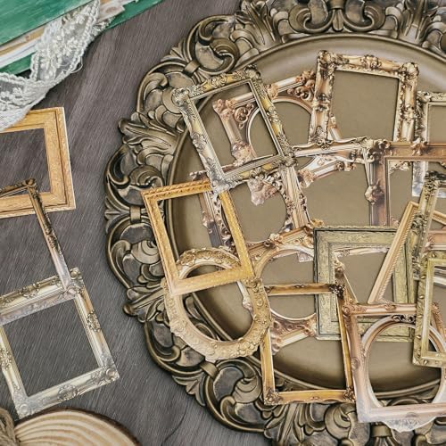 200 Pcs Vintage Frame Decorative Stickers
