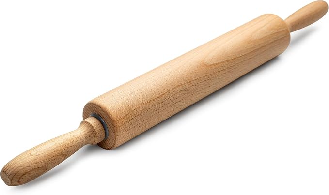 Professional Clay Rolling Pin, 17 Inch Non-Stick Clay Roller for Pottery and Slab Making –Duty Pottery Tool with Ergonomic Handles, Essential for Art Studios