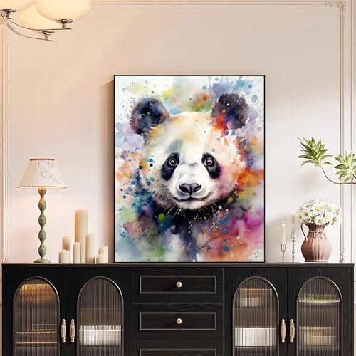 XTCIXAL Paint by Numbers Kit for Adults, Panda, 16X20 Inch