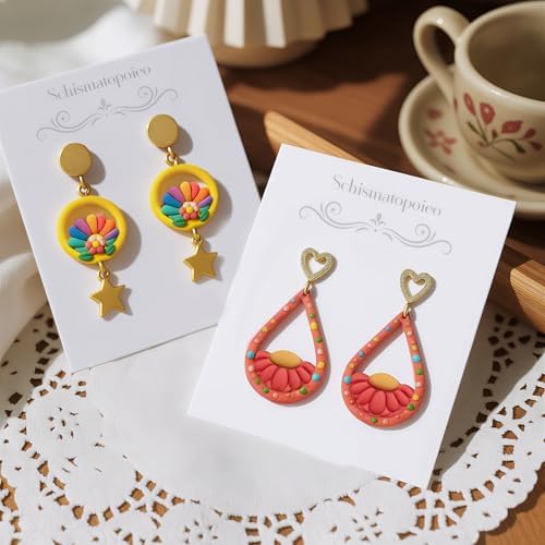 8Pcs Boho Flamingo Hollow Polymer Clay Cutters