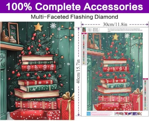 Christmas Diamond Art Kits for Adults, Diamond Art Painting Kits for Adults