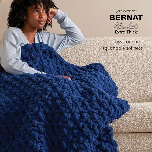 Bernat Blanket Extra Thick Chunky Yarn for Crocheting, Potpourri