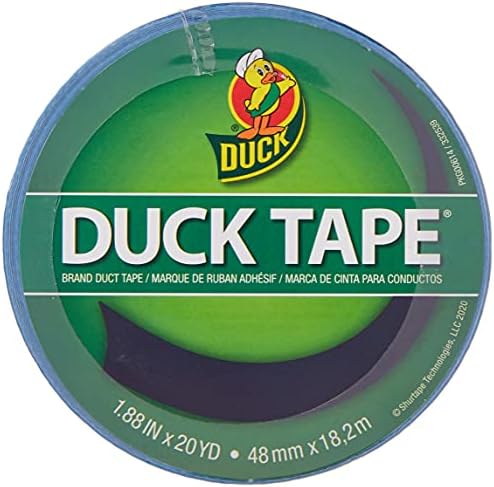 Duck Brand 1304959 Color Duct Tape, Single Roll, Blue