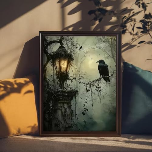 Halloween Diamond Art Kits for Adults Round Diamond Painting 12x16 Inch