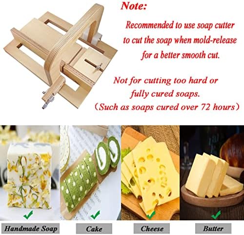 Wooden Soap Cutter for Handmade Soap Making Professional