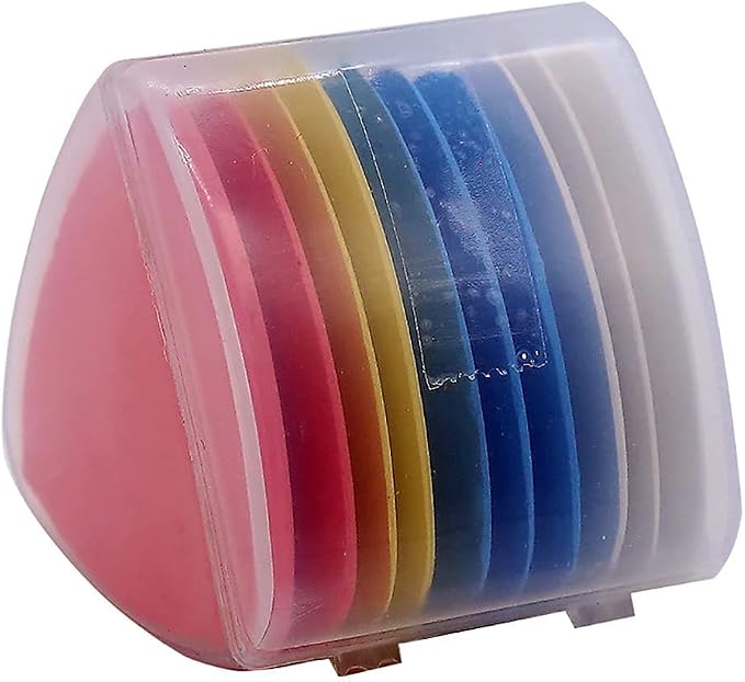 OZXTYO Triangle Tailors Chalk 10Pcs,Sewing Fabric Chalk | Fabric Markers for Quilting,Sewing Supplies Accessories