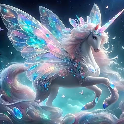 Xylogist Unicorn Diamond Art Kits for Adults 12X12Inch
