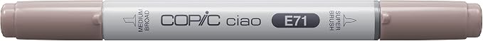 Copic Markers E71 Ciao with Replaceable Nib, Champagne