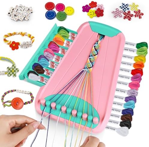 CEUCAL Bracelet Making Kit for Girls 8-12 - Friendship Bracelet Kit