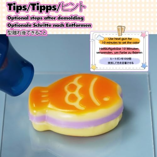 Silicone Pigment Paste 8-Color Taba Squishy Kit Mold Maker Basic Colors