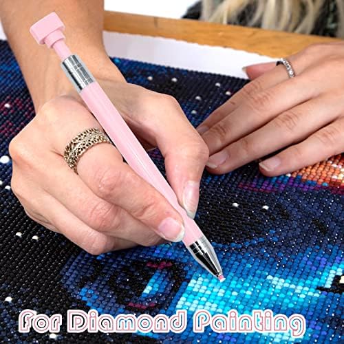 ZYNERY 12 PCS Diamond Painting Wax, Diamond Art Wax Refills Pen Replacement Glue Clay Accessories, Replacement Tips for Art Pens Refillable DIY Craft Dotz Accessories