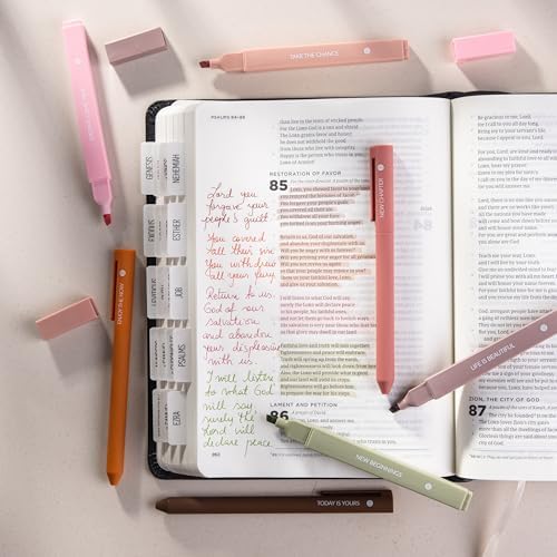 DIVERSEBEE Aesthetic Highlighters and Gel Pens, No Bleed (Dreams)